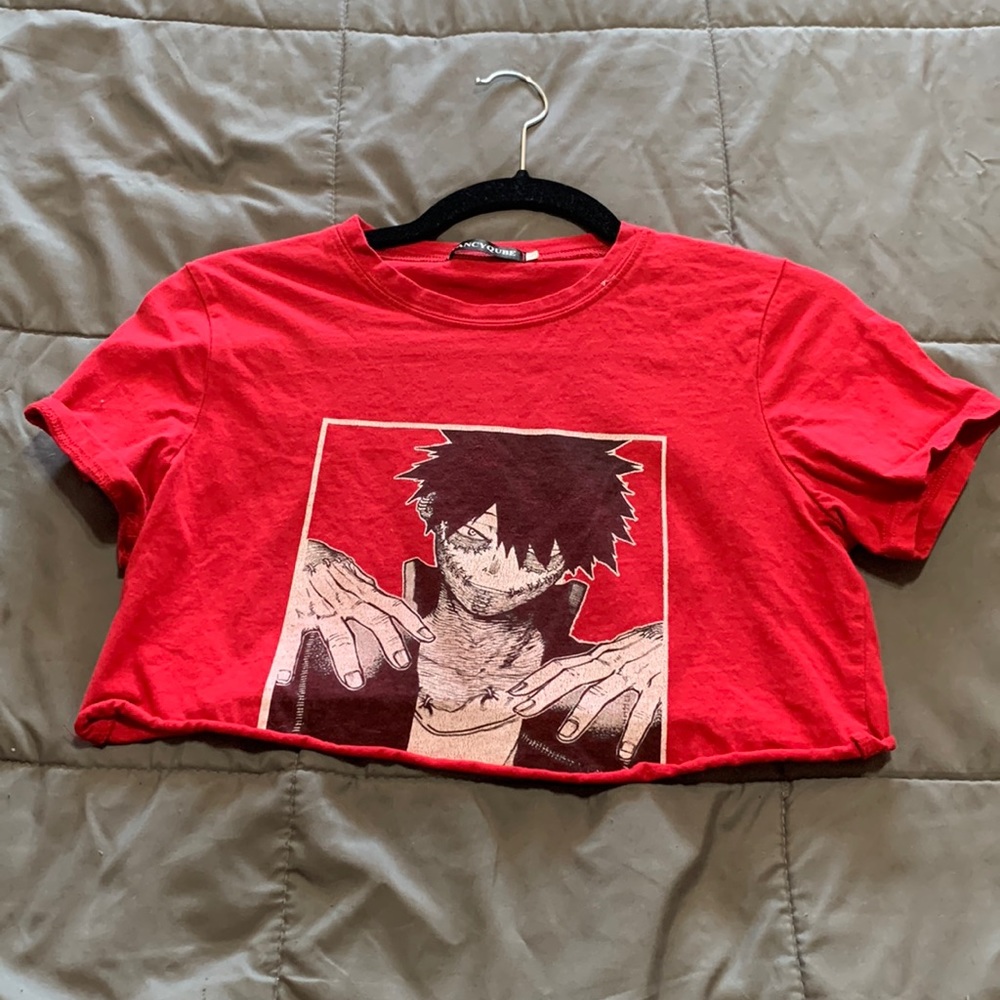 My Hero Academia, Dabi cropped t-shirt